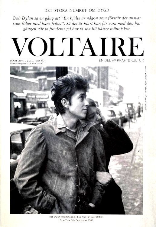 magazine Bob Dylan front cover