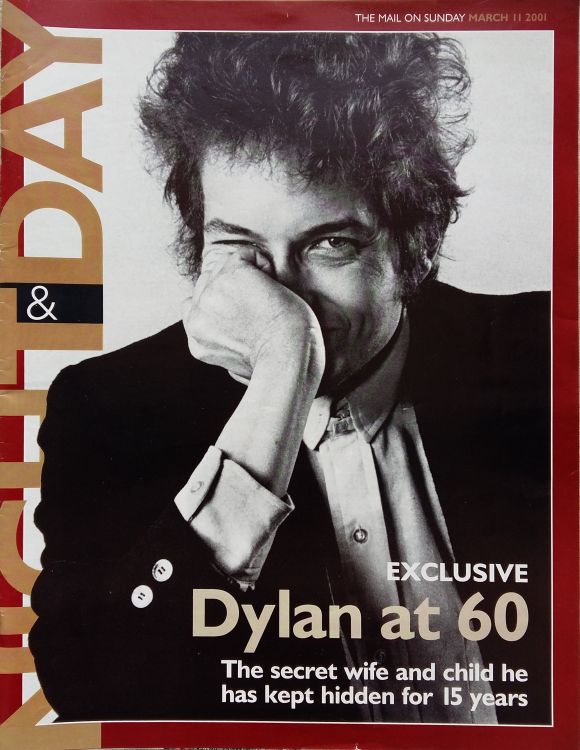 night & day magazine Bob Dylan front cover