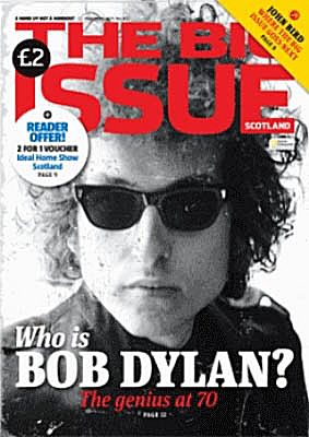 magazine Bob Dylan front cover