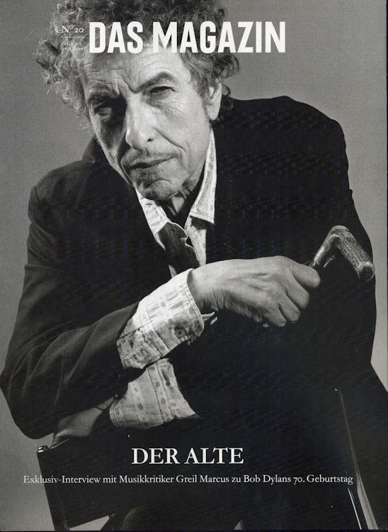 das magazin 2011 Bob Dylan front cover