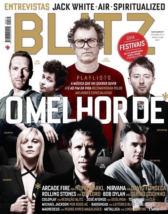blitz 2012 magazine Bob Dylan front cover
