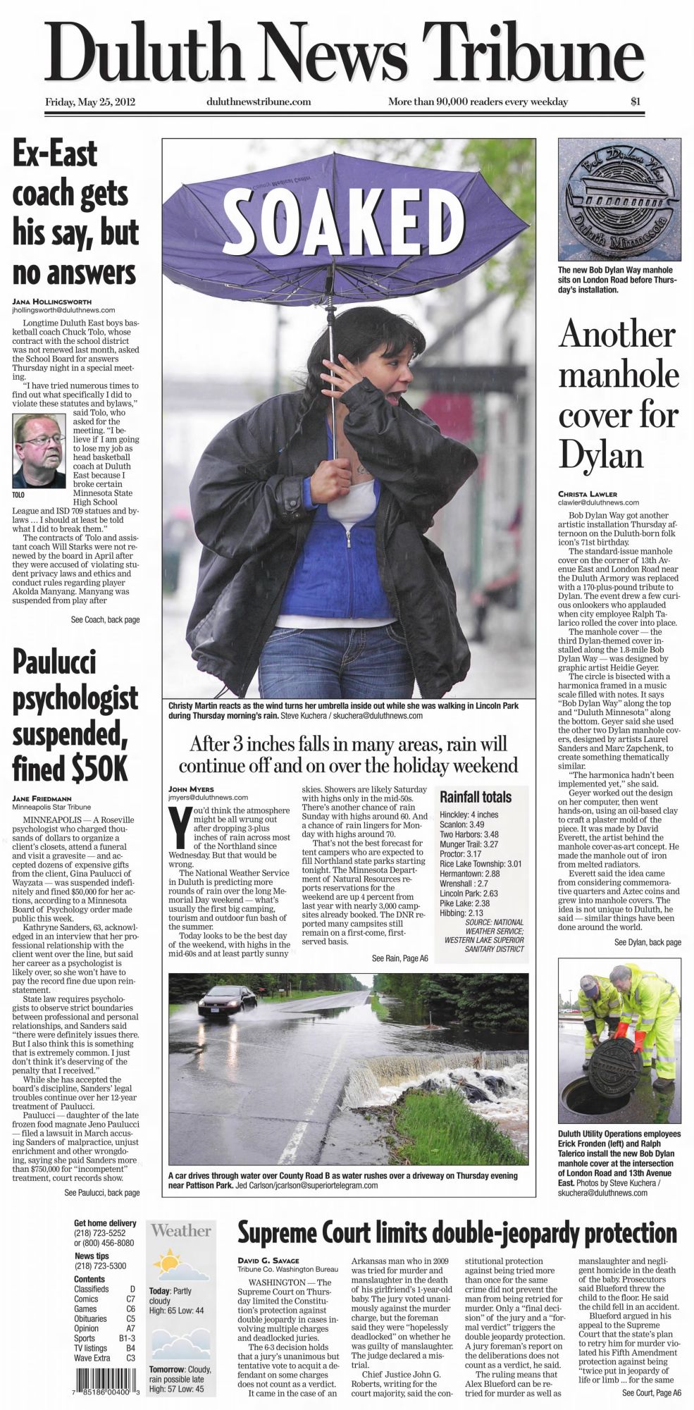 Duluth News Tribute