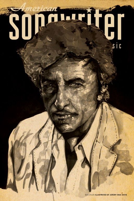 american songwriter 2012 12 magazine Bob Dylan front cover