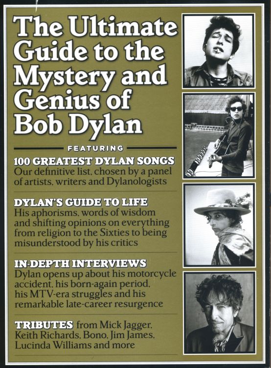 Rolling Stone US magazine february 2013 back Bob Dylan front cover
