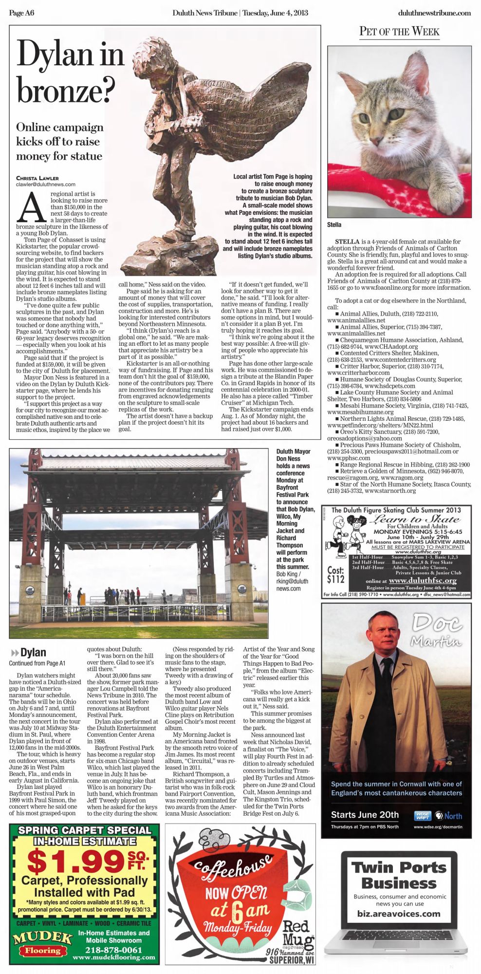 Duluth News Tribute