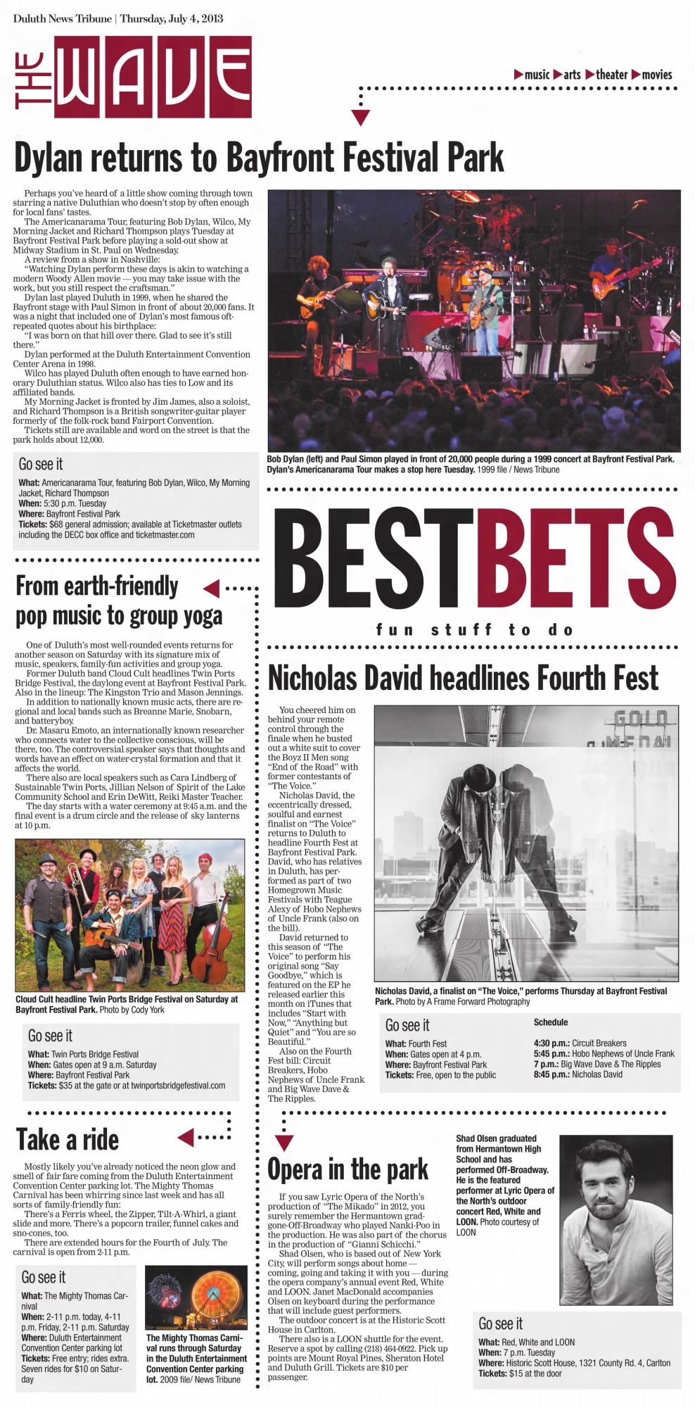 Duluth News Tribute
