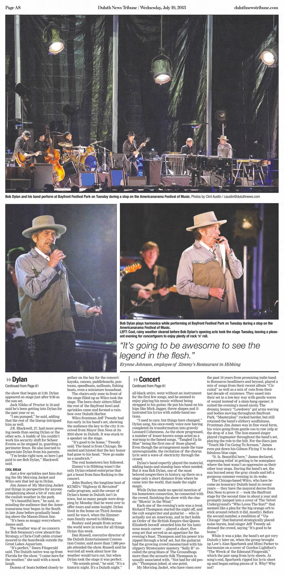 Duluth News Tribute