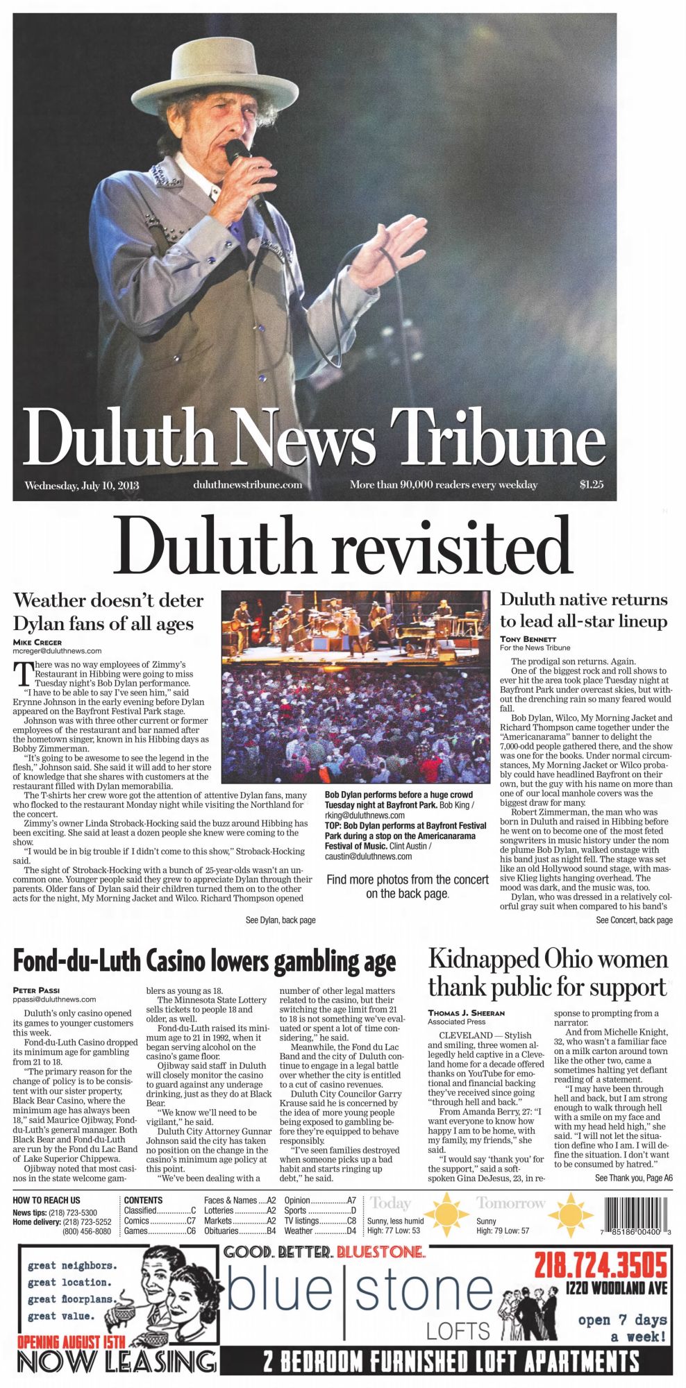 Duluth News Tribute