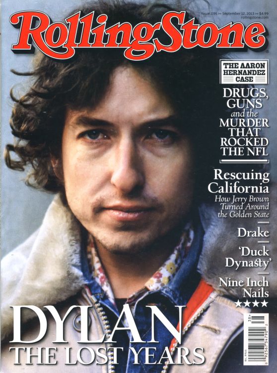 Rolling Stone US magazine september 2013 Bob Dylan front cover