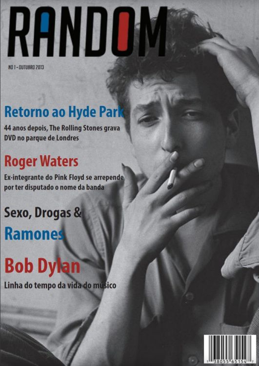 Random magazine Bob Dylan front cover
