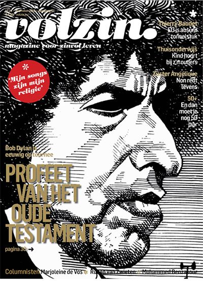 volzin magazine Bob Dylan front cover