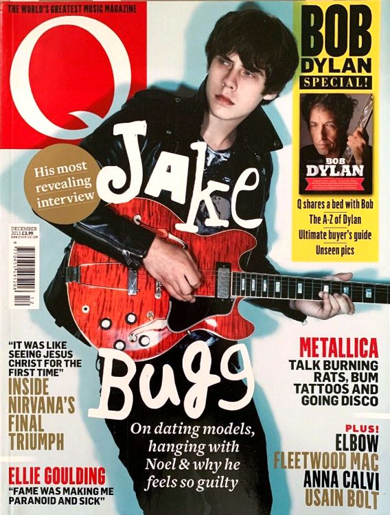Q magazine December 2013 Bob Dylan front cover
