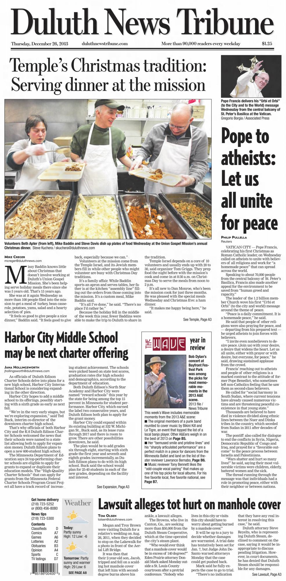 Duluth News Tribute