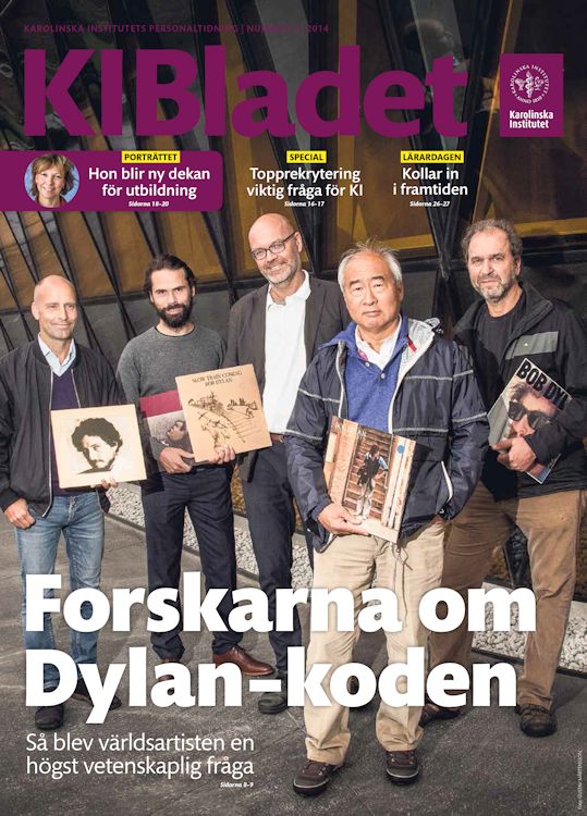 klbladet magazine Bob Dylan front cover