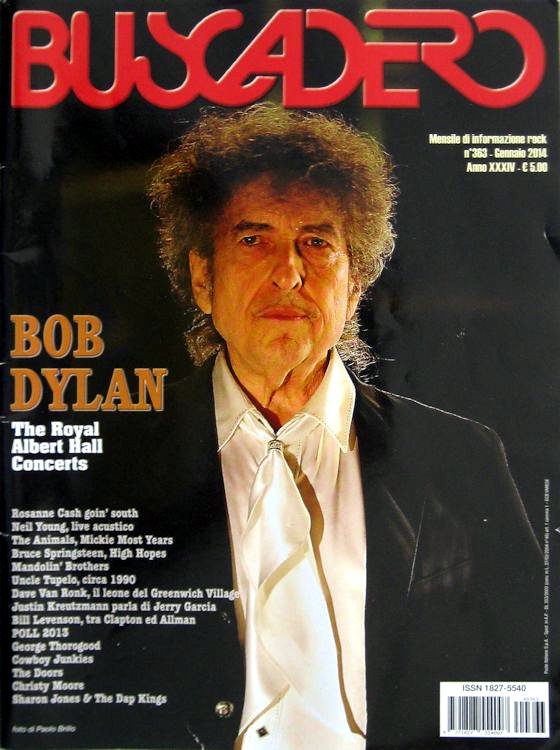 Buscadero magazine 363 Bob Dylan front cover