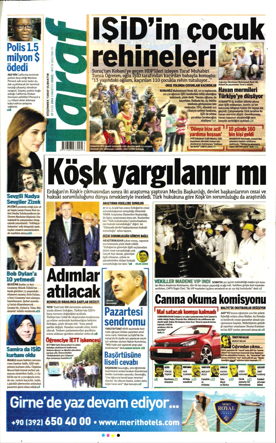 radikal magazine Bob Dylan front cover