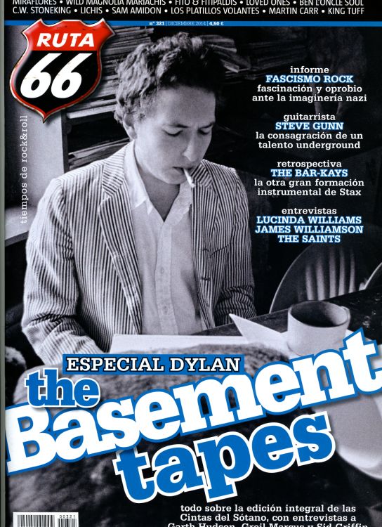 ruta 66 magazine #321 Bob Dylan front cover