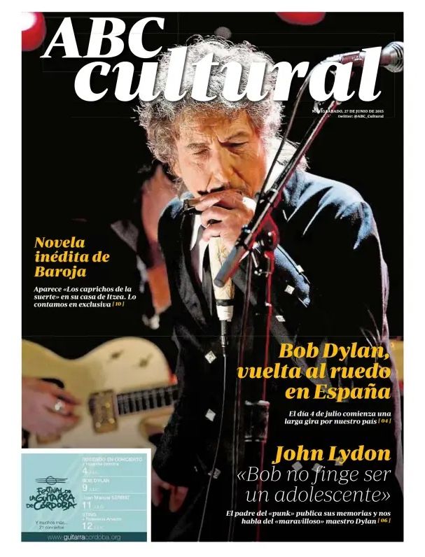 abc jun 2015 Bob Dylan front cover