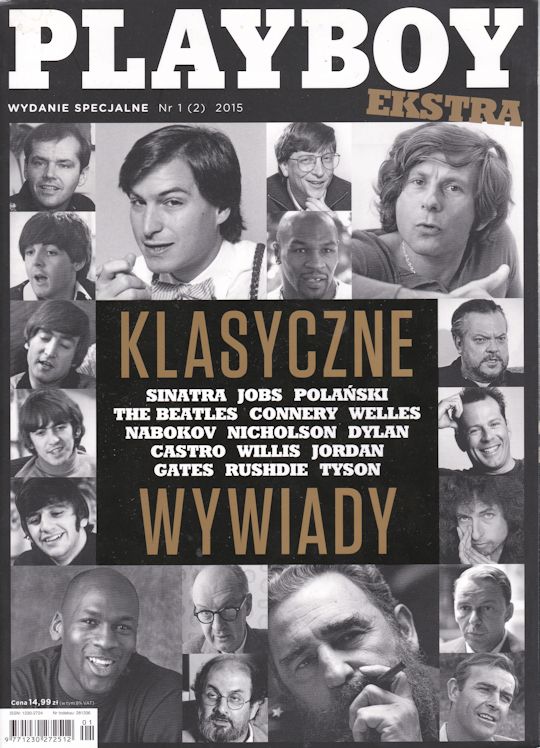 playboy magazine Poland Bob Dylan front cover