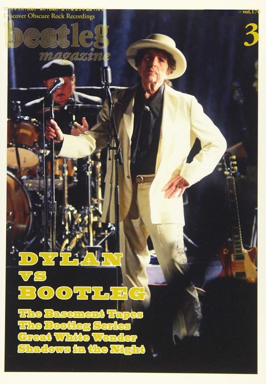 beatleg 2015 magazine Bob Dylan front cover