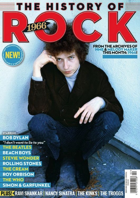 the history of rock 2015 UK magazine Bob Dylan front cover