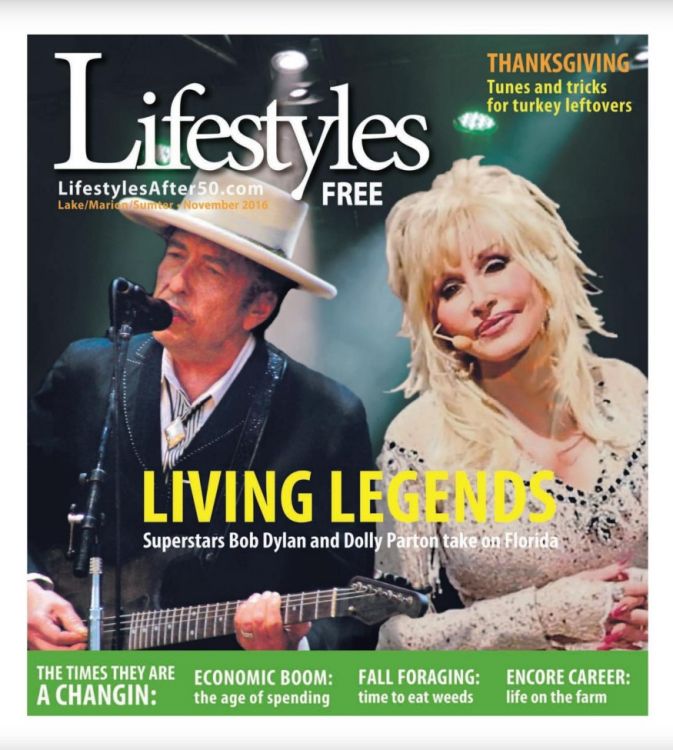 lifestyle magazine Bob Dylan front cover
