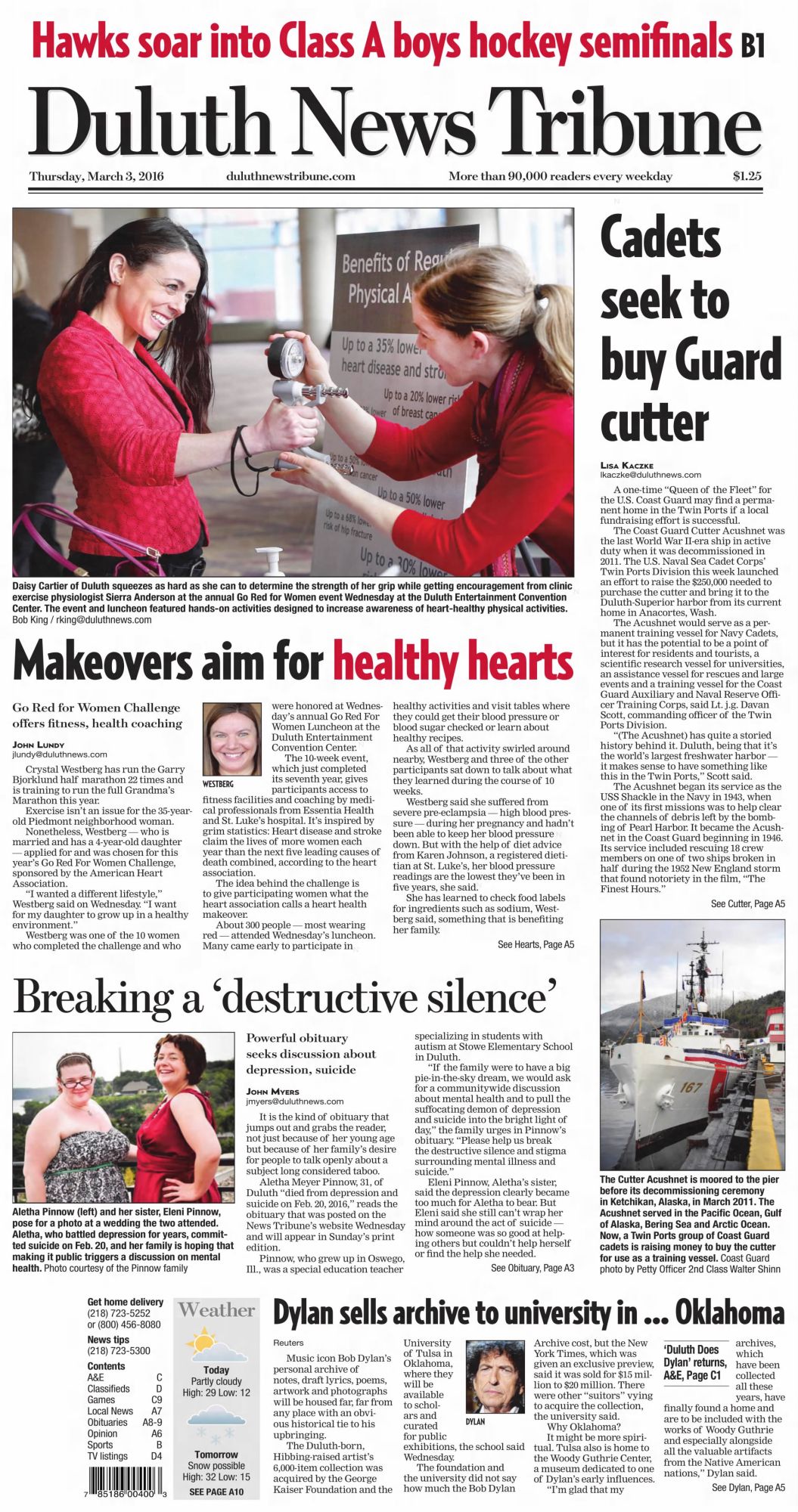 Duluth News Tribute