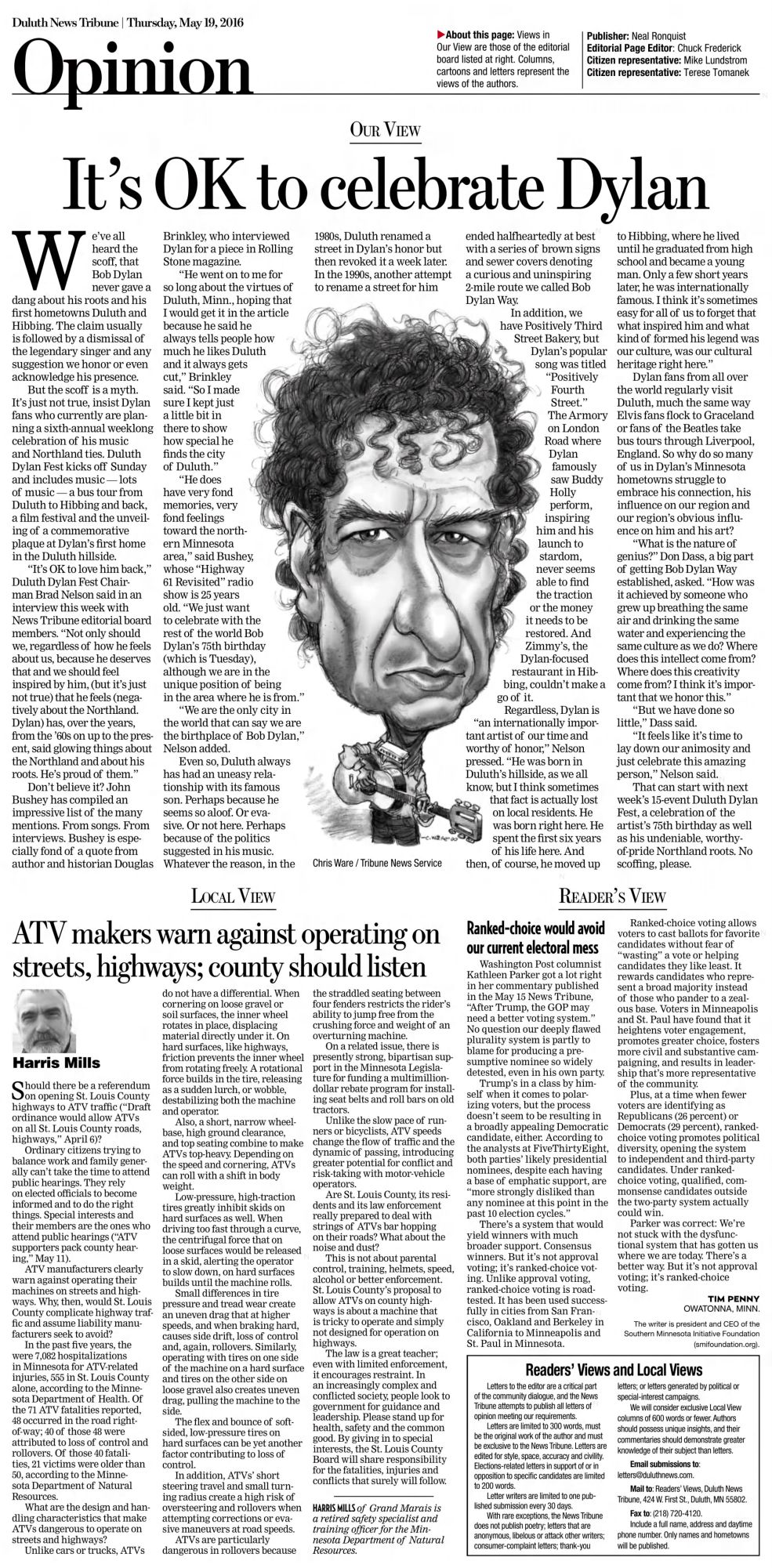 Duluth News Tribute