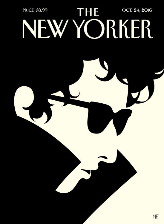 the new yorker magazine Bob Dylan front cover