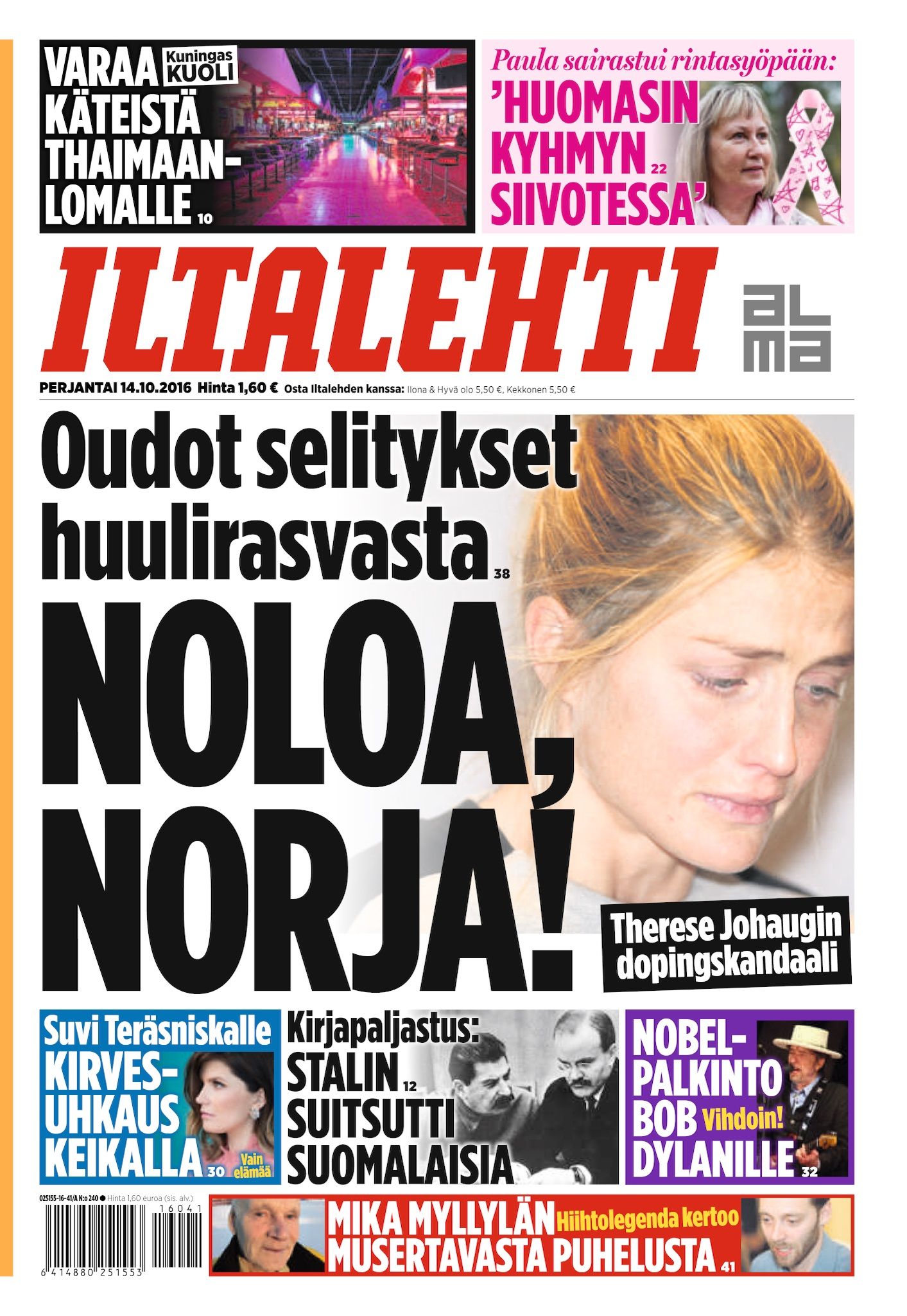 iltalehti 14 10 2016