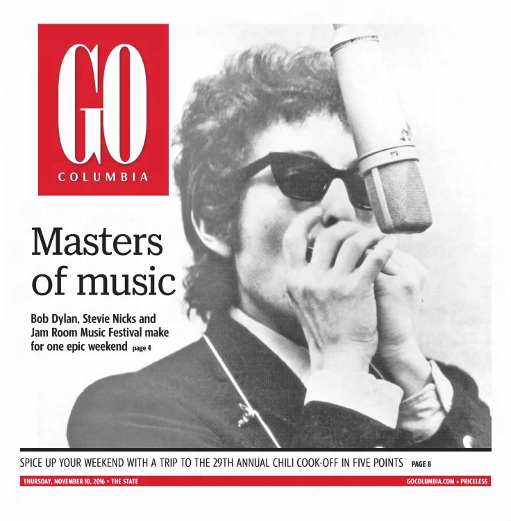 the state Bob Dylan front cover