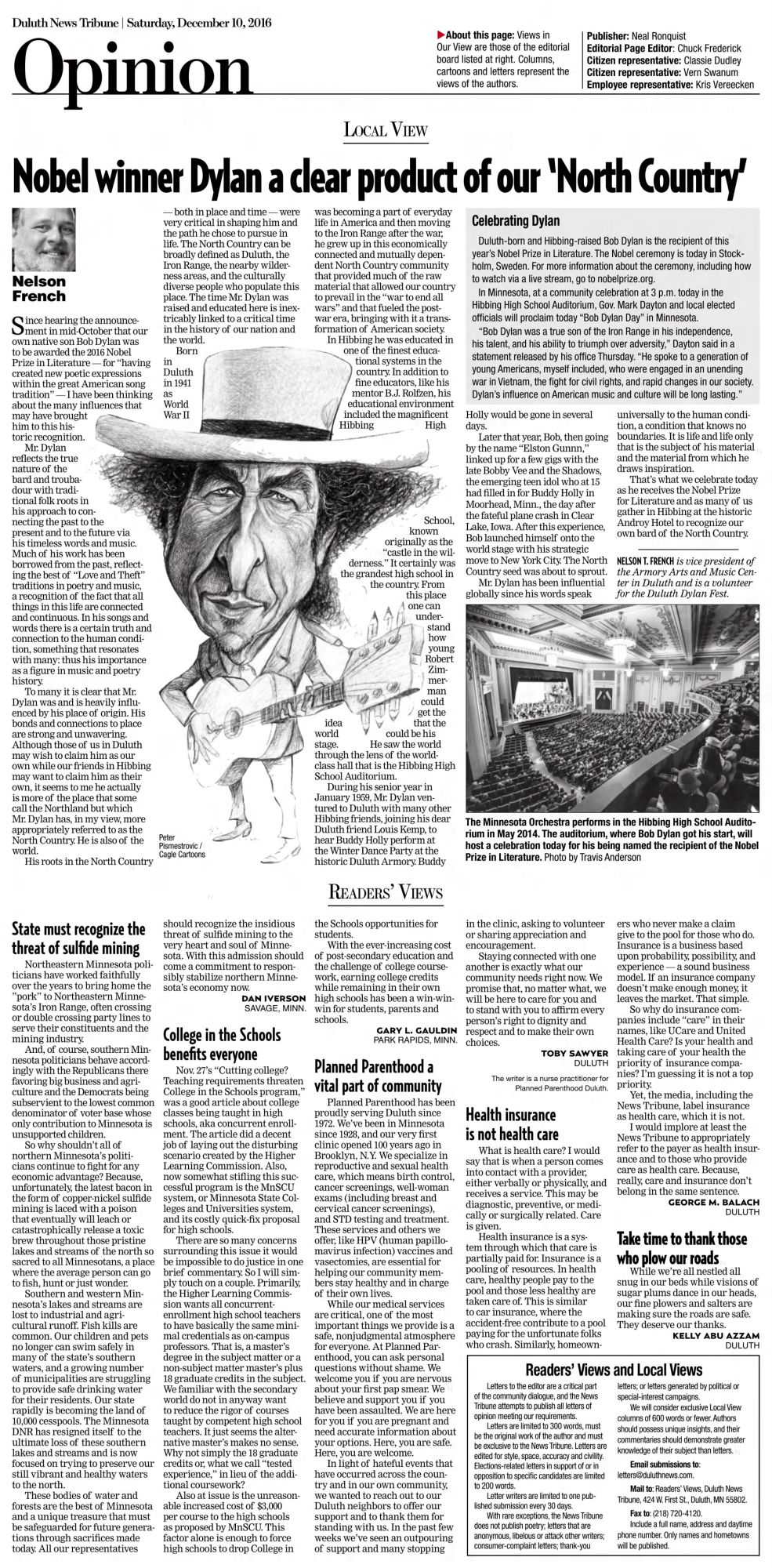 Duluth News Tribute
