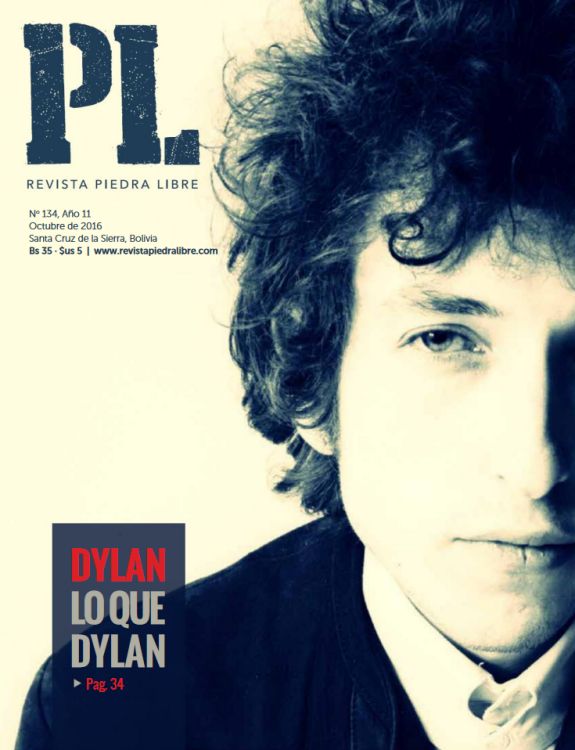 pl piedra libre magazine Bob Dylan front cover