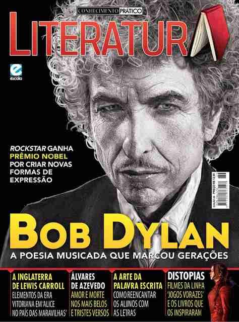 CONHECIMENTO PRÁTICO LITERATURA magazine Bob Dylan front cover