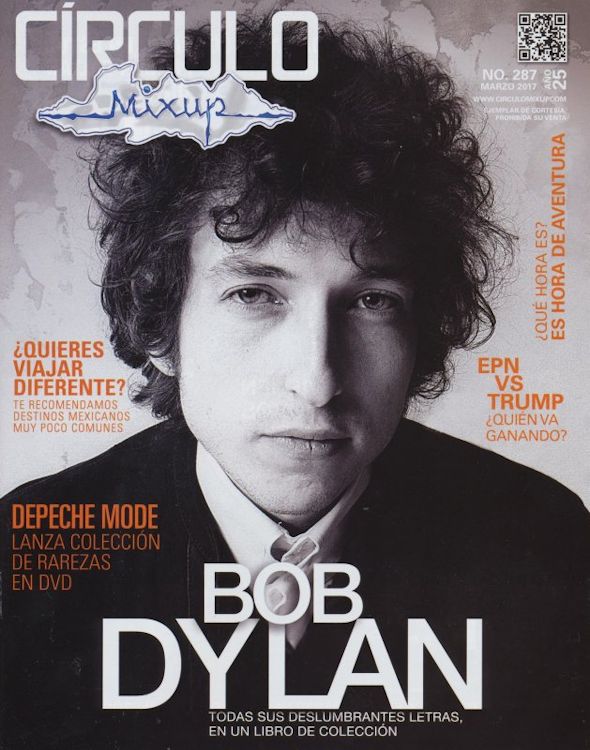 circulo mixup magazine Bob Dylan front cover