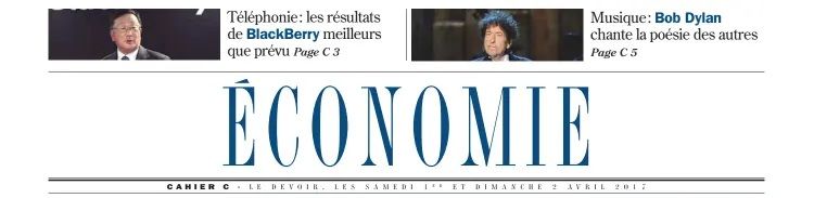 le devoir Bob Dylan front cover