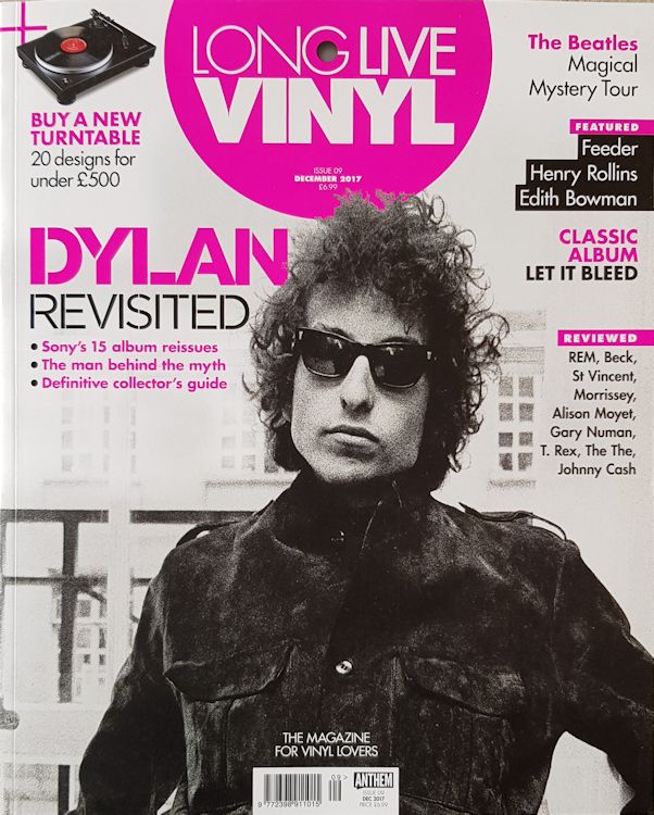long live vinyl 9 magazine Bob Dylan cover story