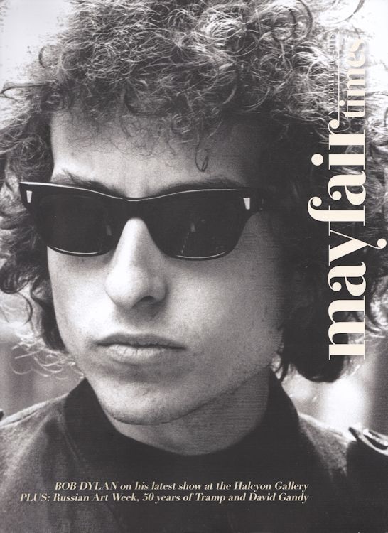 Mayfair Times magazine Bob Dylan front cover