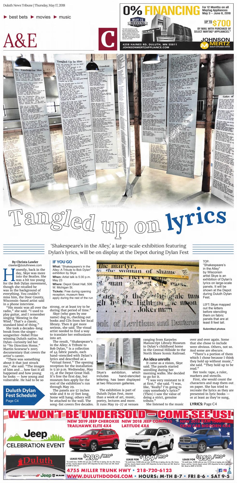Duluth News Tribute