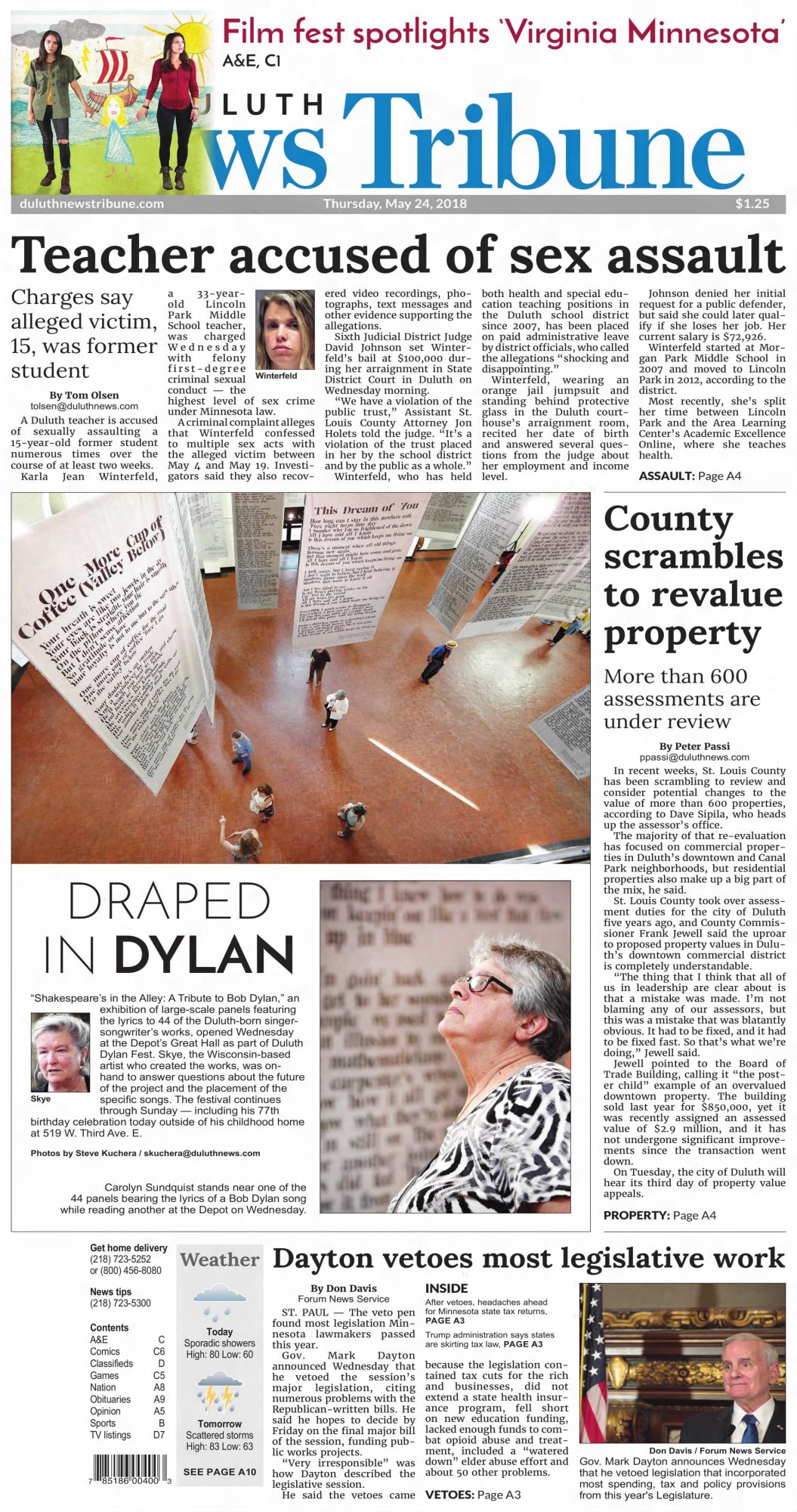 Duluth News Tribute