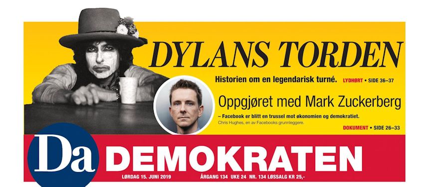 Demokraten Bob Dylan front cover