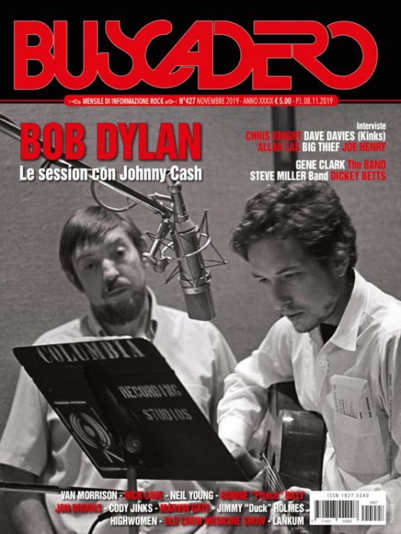 Buscadero magazine 427 Bob Dylan front cover