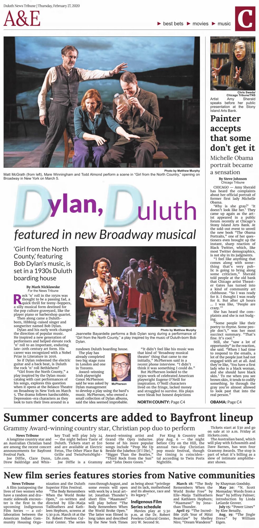 Duluth News Tribute
