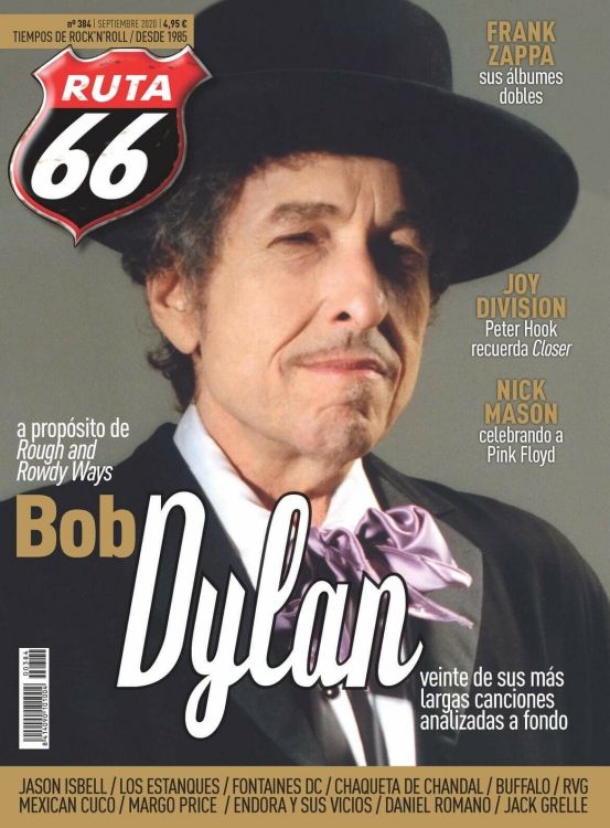ruta 66 #384 magazine Bob Dylan front cover