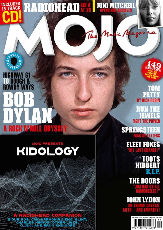 Mojo magazine December 2020 Bob Dylan front cover