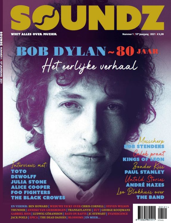 soundz magazine Bob Dylan front cover