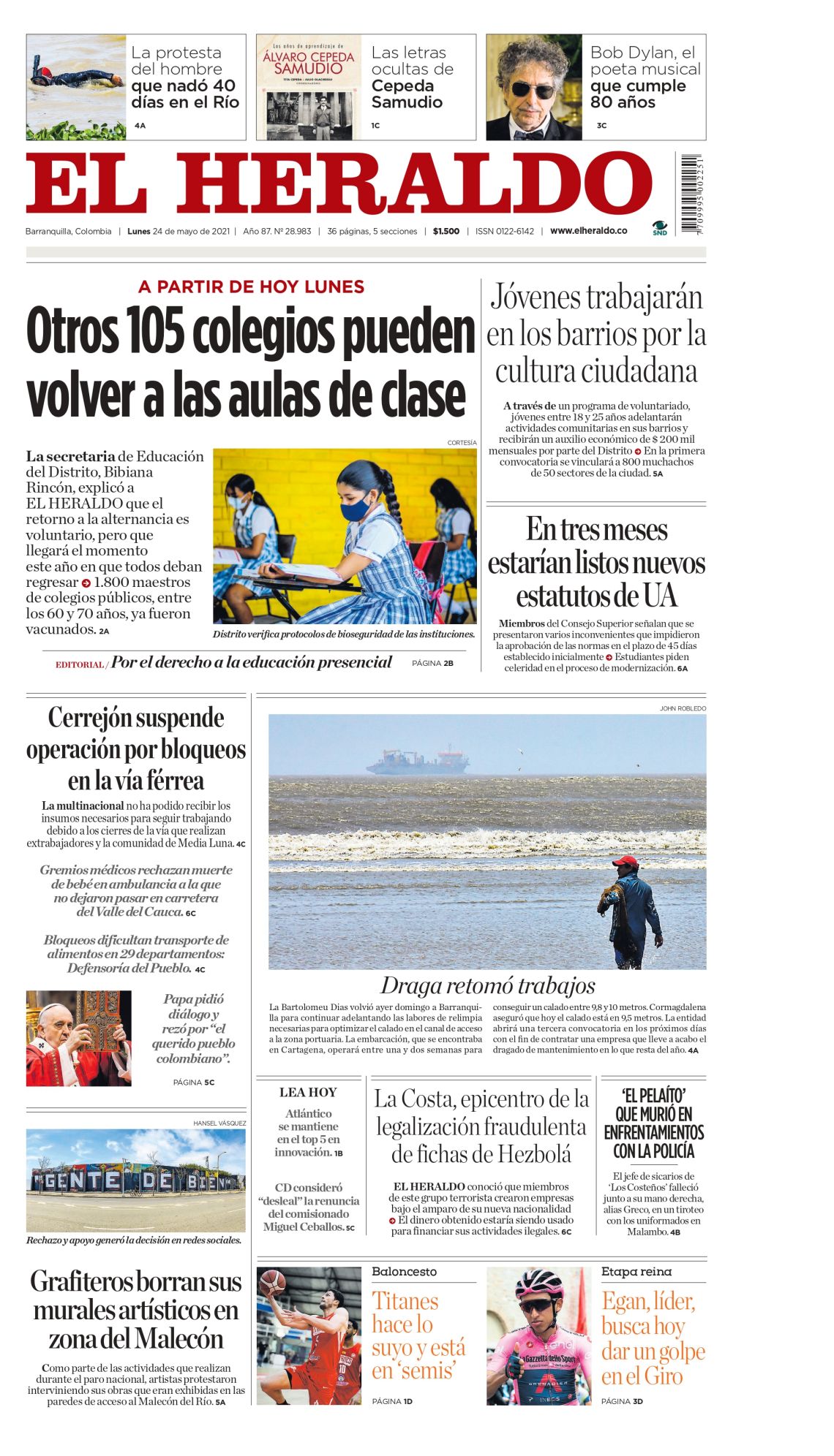 El Heraldo Colombia 24 05 21