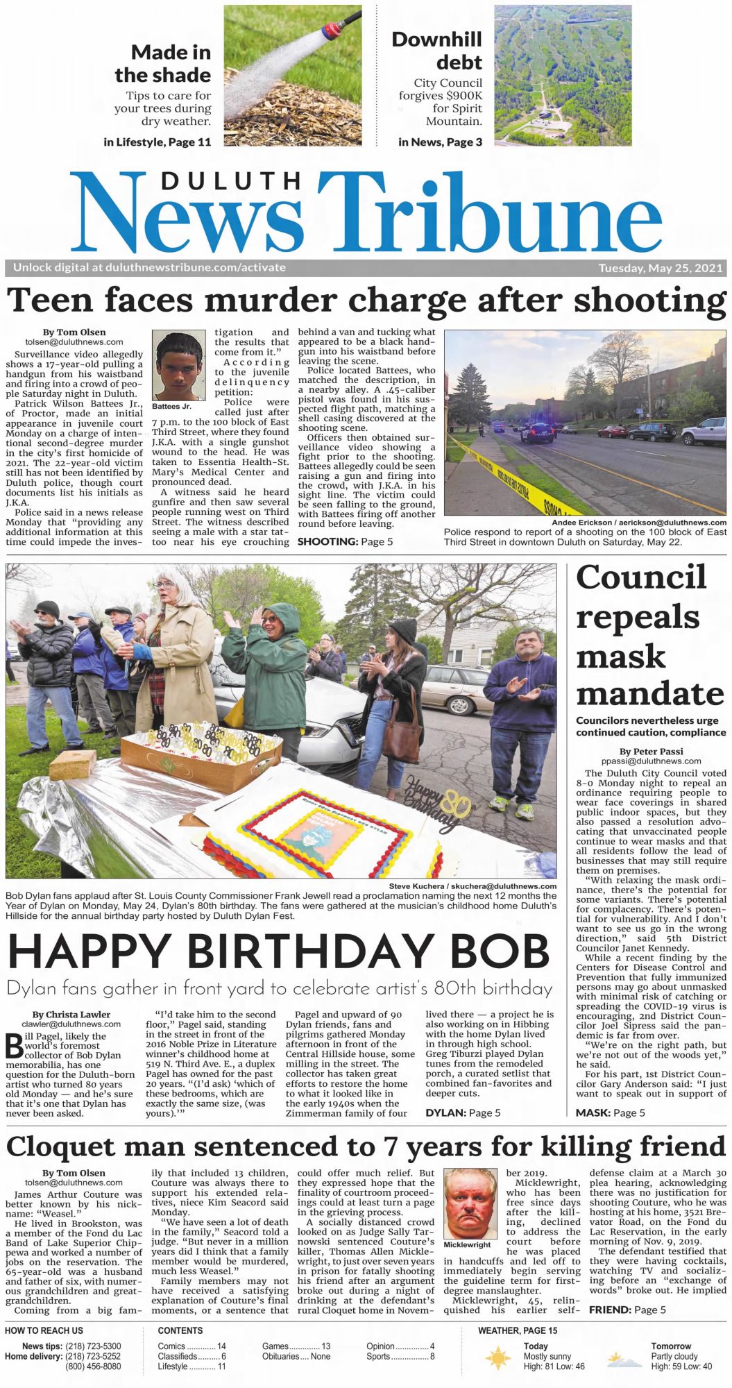 Duluth News Tribute