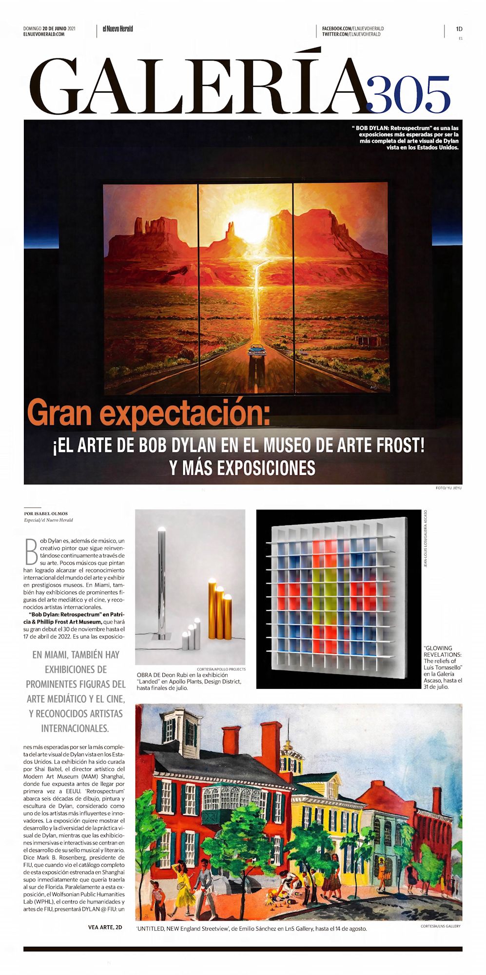 el diario de el paso Bob Dylan front cover