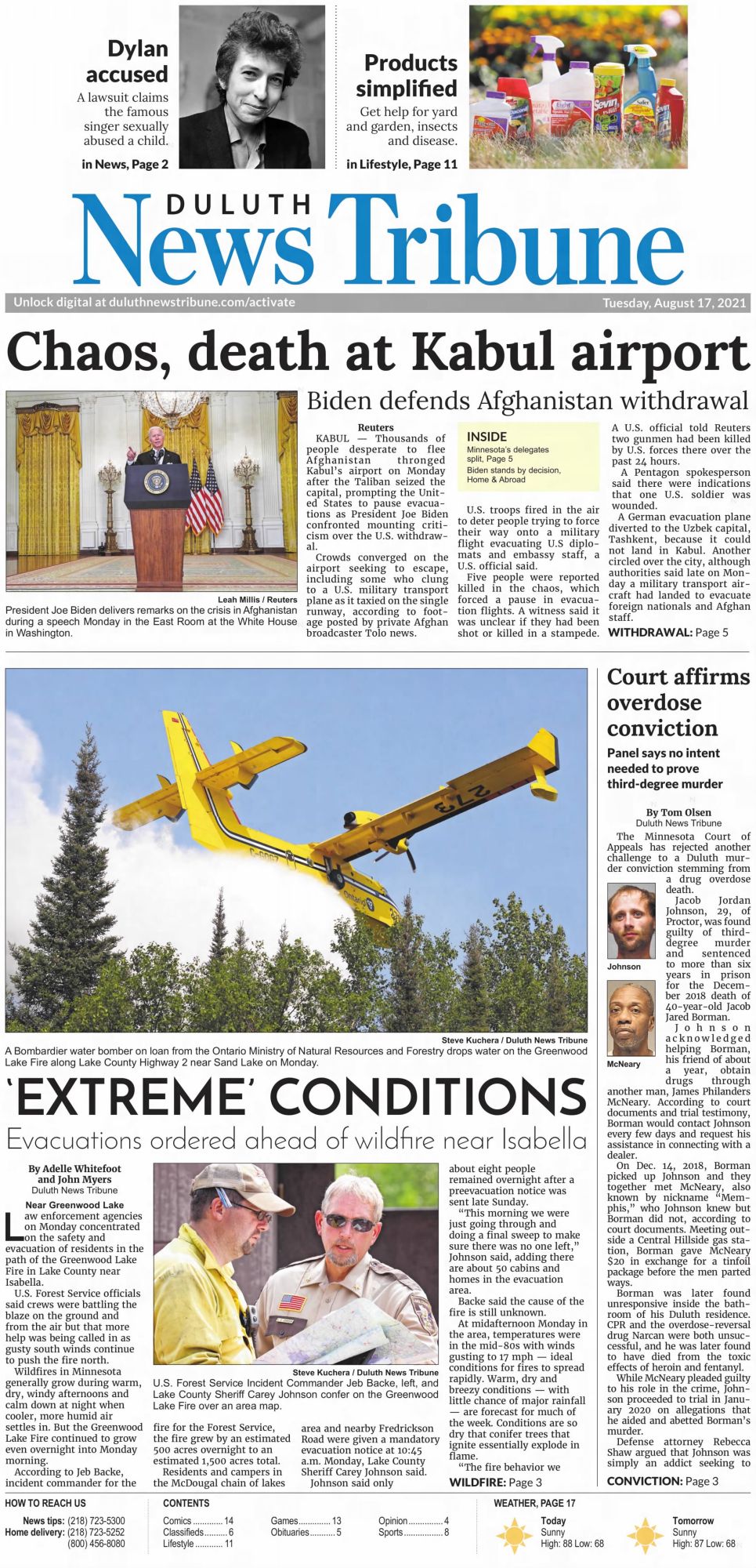 Duluth News Tribute